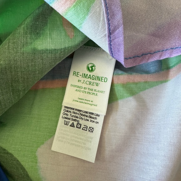 NWT J Crew button down shirt, limited rare “Nicole Wittenberg” collaboration - Picture 10 of 12